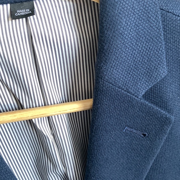 RW & Co sports jacket. Slim fit, Navy - Picture 3 of 4